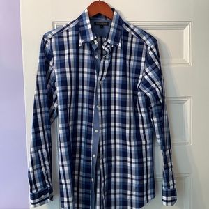Three Banana Republic button downs, all slim fit, medium, non-iron